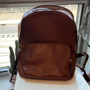 Bostanten leather backpack